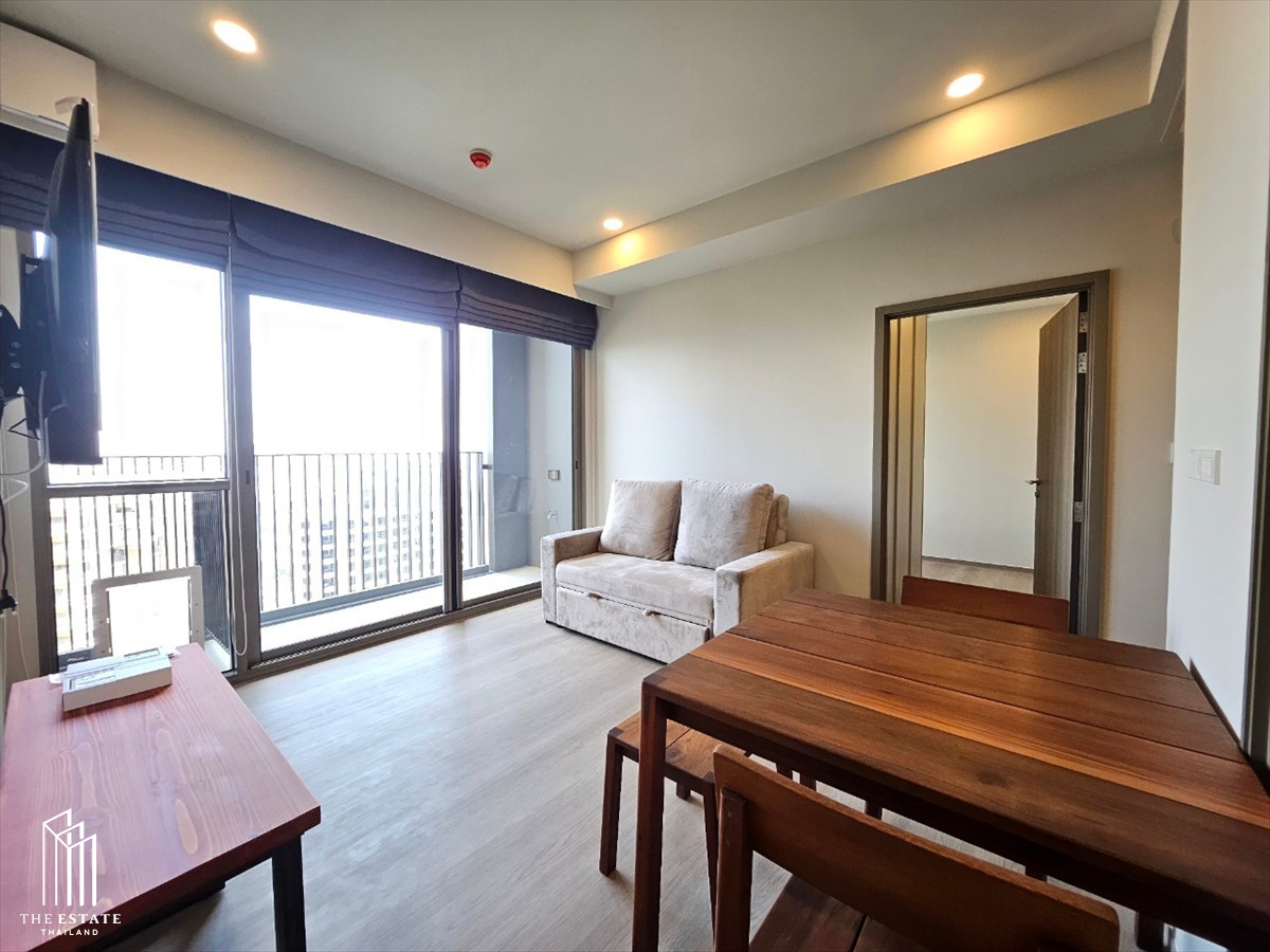 ขายคอนโดบางนา แบริ่ง ลาซาล : For sale Whizdom The Forestias (Petopia) เลี้ยงสัตว์ได้ ชั้นสูง ทิศใต้ วิวสวน 58.46 sq.m. 2 bedroom @10.89 MB