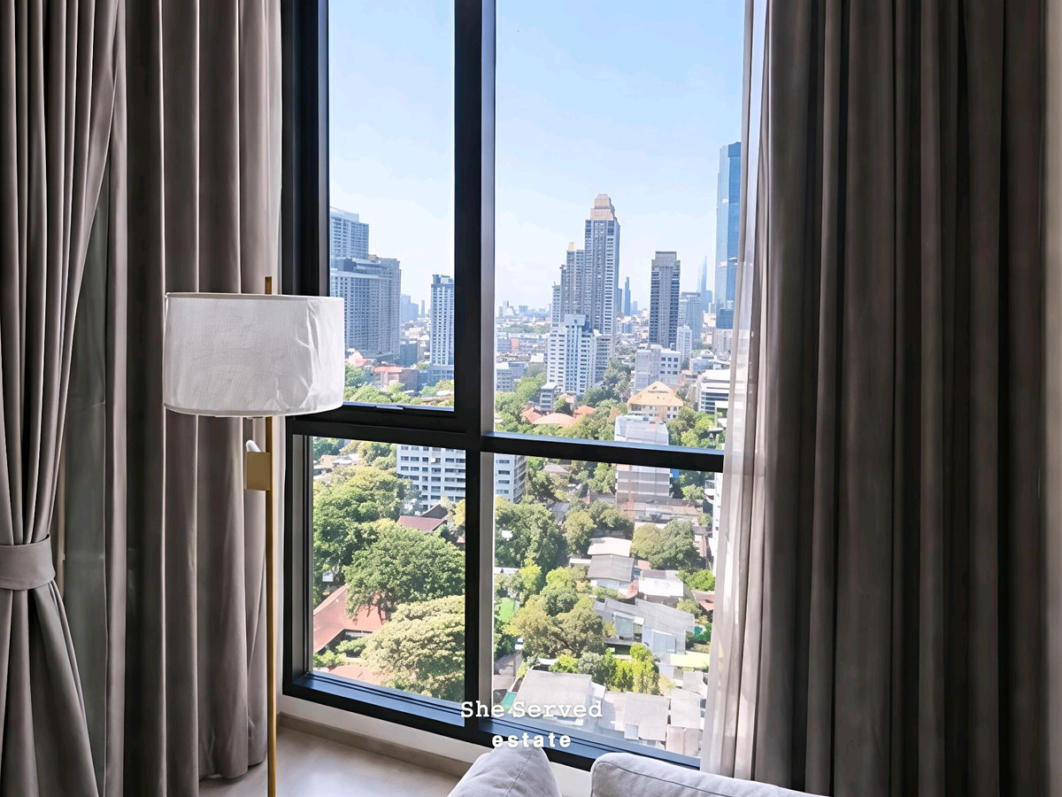 CondoSathorn, Narathiwat : ◈The Reserve Sathorn◈ Size: 114 sq.m.
• Floor: 21st • 2 bedrooms, 2 bathrooms • Panoramic city views & exceptional privacy