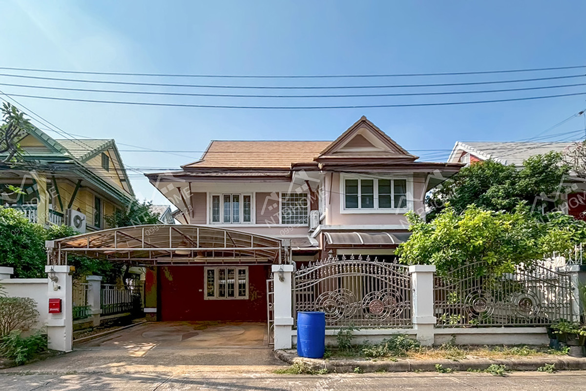 บ้านนนทบุรี บางใหญ่ บางบัวทอง : ขาย-ให้เช่า 25,000 บาท/เดือน บ้านเดี่ยว 2 ชั้น หมู่บ้านนราธิป ไทรม้า ต่อเติมครบพร้อมอยู่ ทำเลดีติดถนนใหญ่รัตนาธิเบศร์