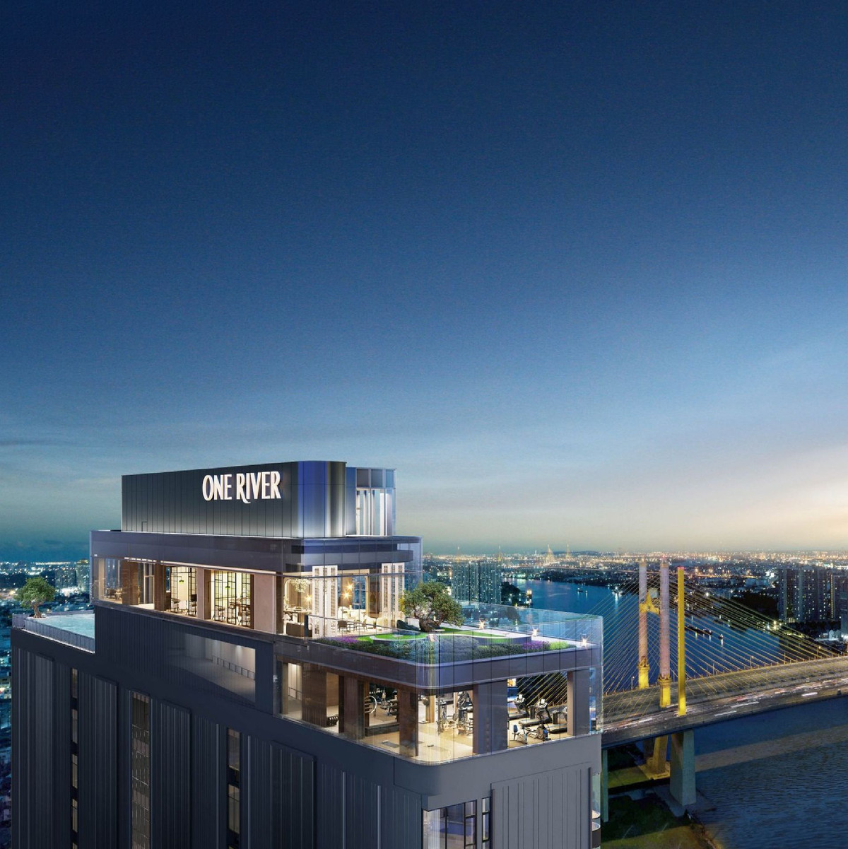 ขายดาวน์คอนโดพระราม 3 สาธุประดิษฐ์ : ขายดาวน์ ONE RIVER