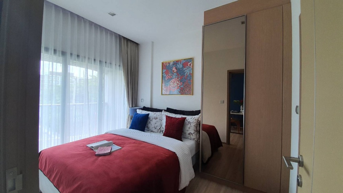 For RentCondoOnnut, Udomsuk : Minimum contract 6 months Kawa Haus sukhumvit77 (1 bedroom, best location in the floor Sample room of the project Never been rented)