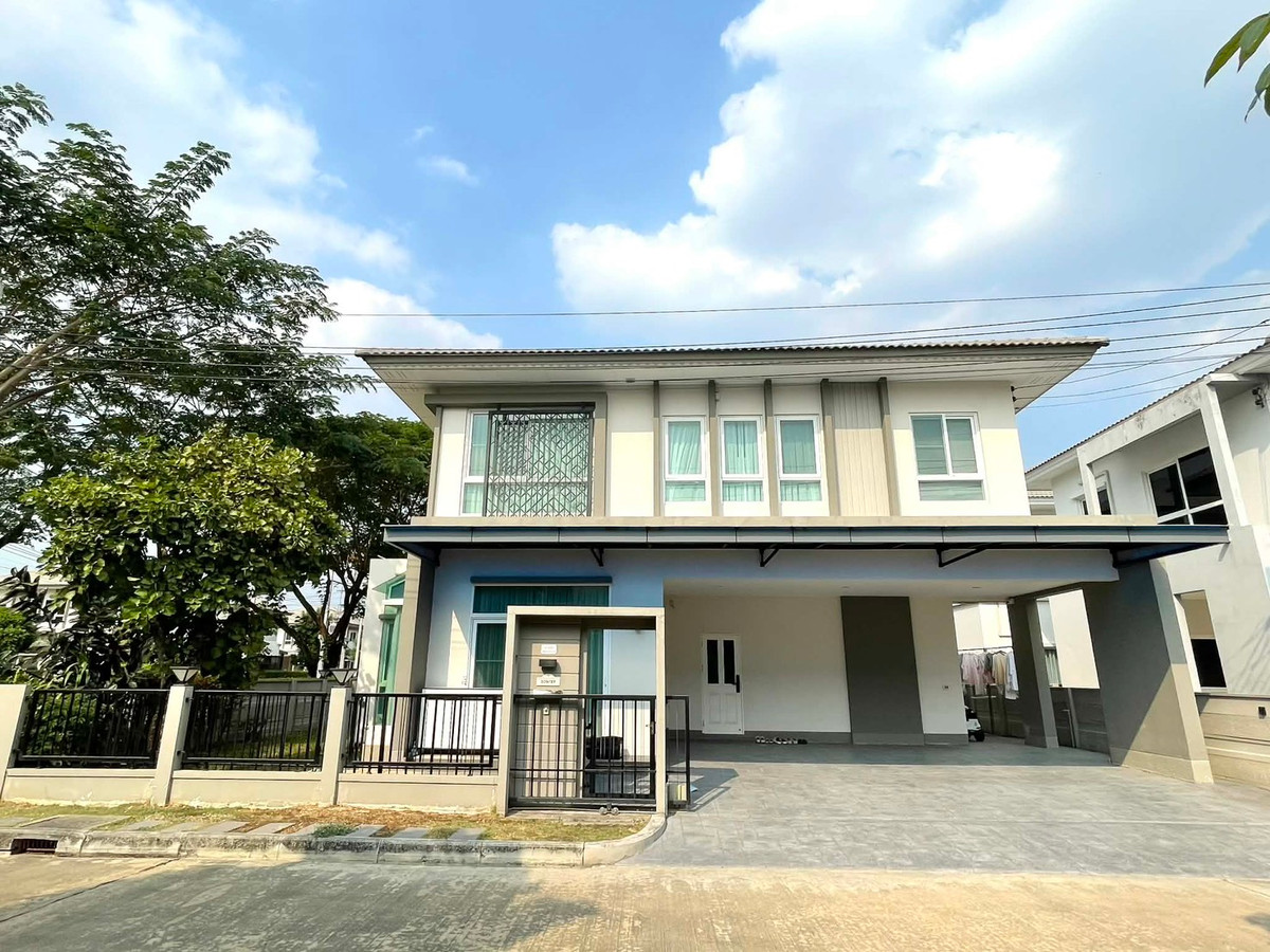 ขายบ้านวิภาวดี ดอนเมือง หลักสี่ : ขายบ้านเดี่ยว 2 ชั้น คาซ่าวิลล์ ดอนเมือง - สรงประภา หลังมุม พร้อมอยู่ ใกล้สนามบินดอนเมือง