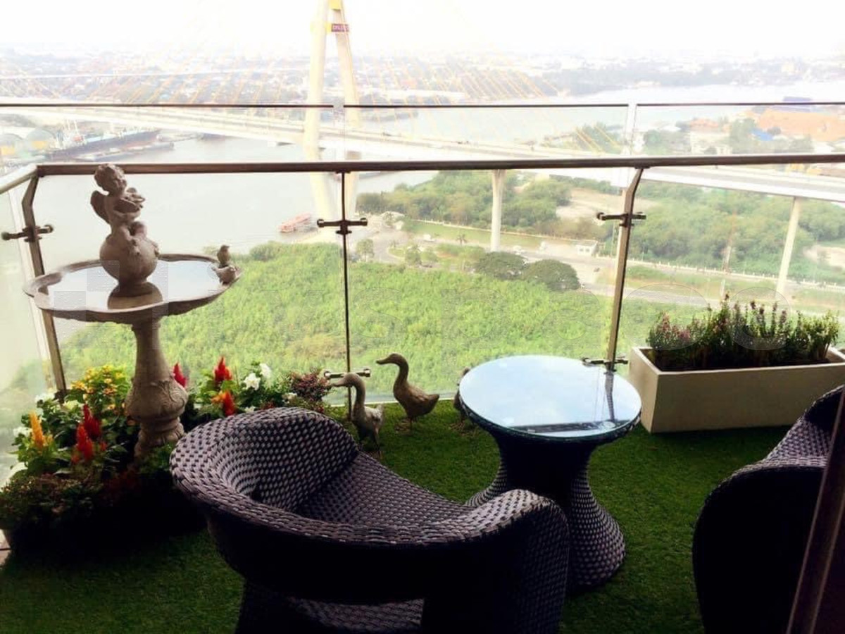 ขายคอนโดพระราม 3 สาธุประดิษฐ์ : ▚ LF165ツ ขาย: The Pano Rama 3 – 2 Bed 100 ตร.ม. 🥇วิวแม่น้ำเจ้าพระยา!  ห้องพึ่งว่างสภาพสวย ราคาดีที่สุดเพียง 156k/ตร.ม. เจ้าของใจดีต่อรองได้!