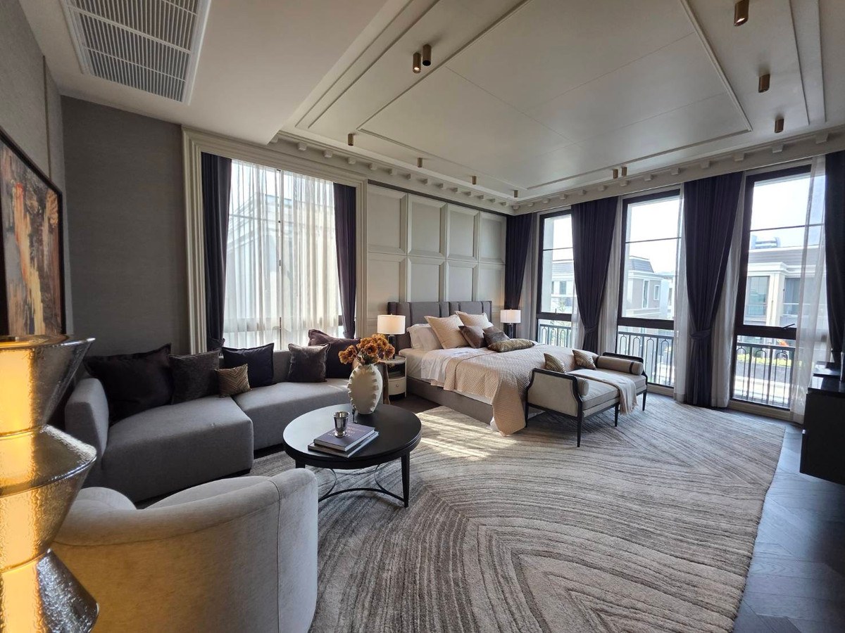 ขายบ้านพัฒนาการ ศรีนครินทร์ : Connoisseur Pattanakarn 32: 210.2 sqwah  952sqm. 6bed 7bath Fully Furnished 169,000,000 Am: 0656199198