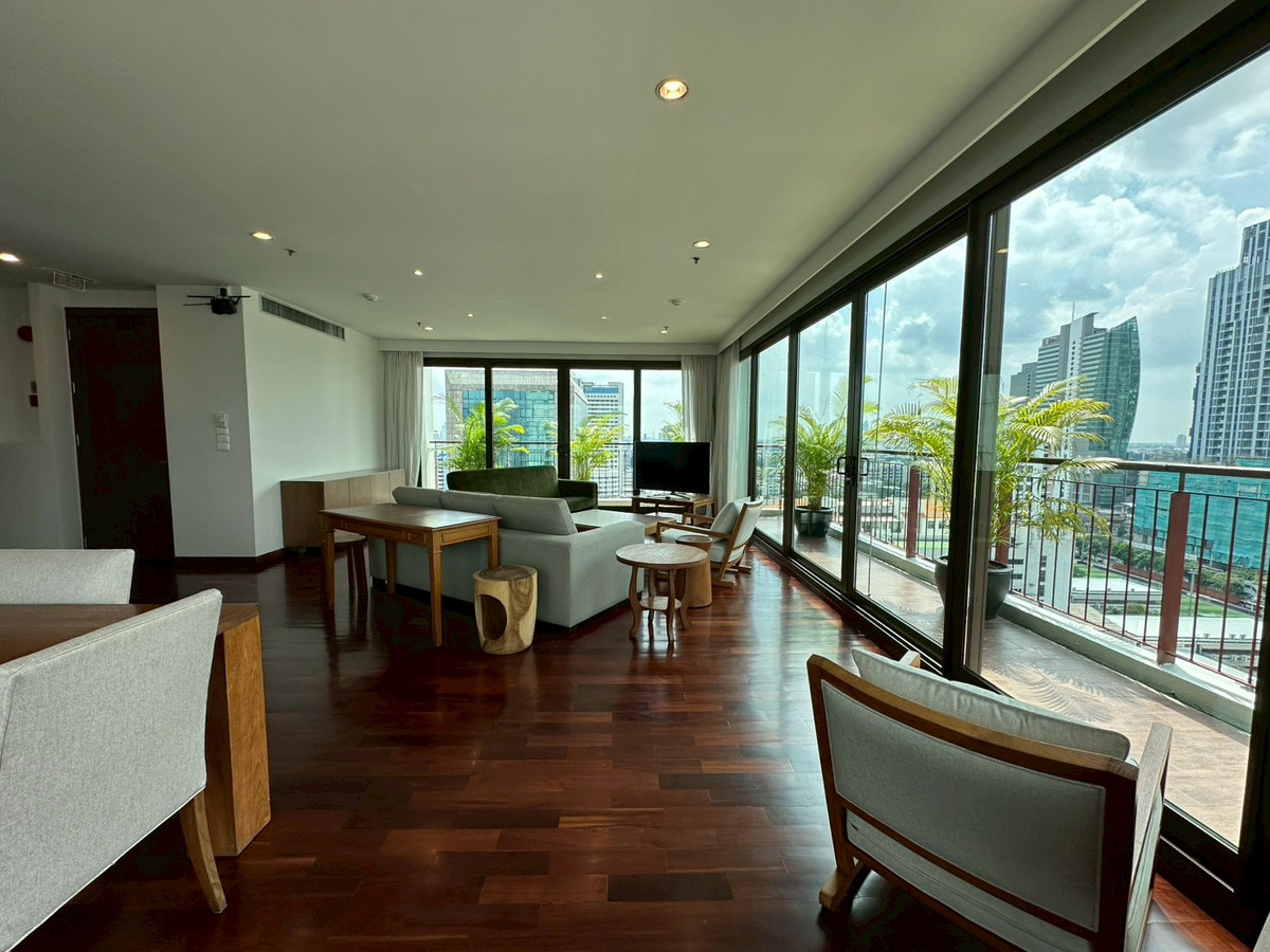 For RentCondoSathorn, Narathiwat : For Rent 4 Bedroom Condo - Silom Sathorn near BTS Saint Louis