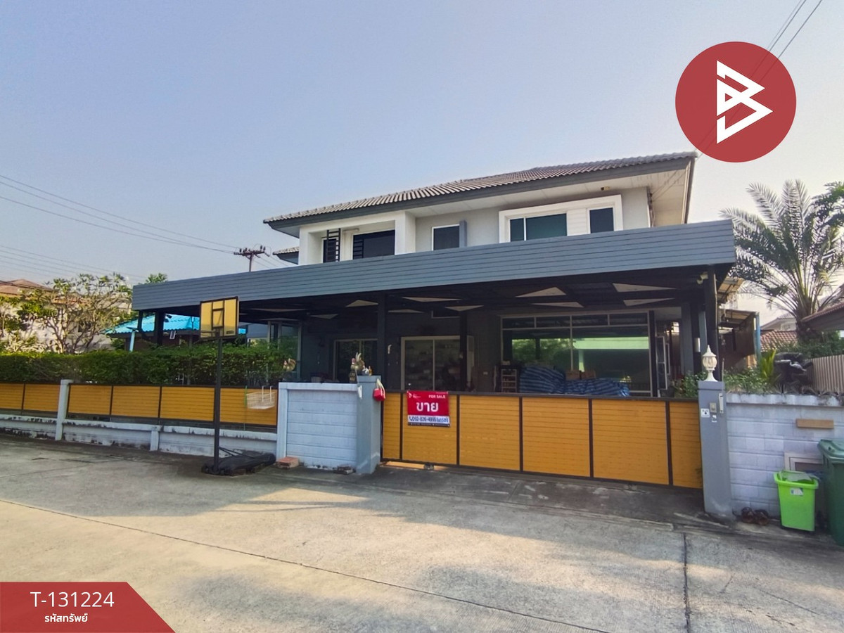 For SaleHousePathum Thani,Rangsit, Thammasat : Single house for sale Casaville Village, Hathairat, Lam Luk Ka, Pathum Thani