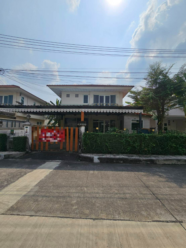 For SaleHousePathum Thani,Rangsit, Thammasat : Selling a 2-story detached house in Supalai Gardenville Wongwaen-Lam Luk Ka, Khlong .near Big C Place. Size: 52 sq.wa.