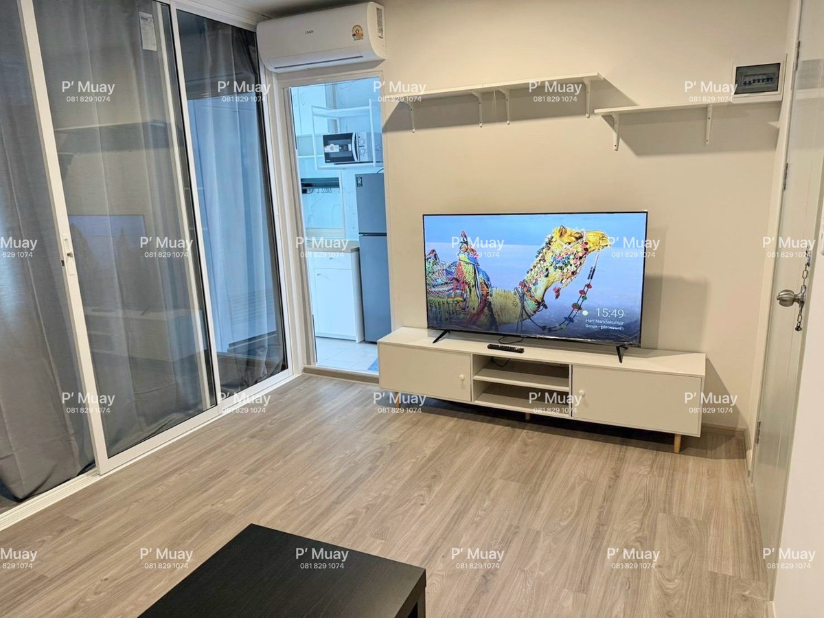 For RentCondoBangna, Bearing, Lasalle : For rent🍃 Large front room, special plan #unique #RegentHomeBangna New out of the box📱Digital door lock📍has washing machine, front cover ❤️rental price 9,500 baht