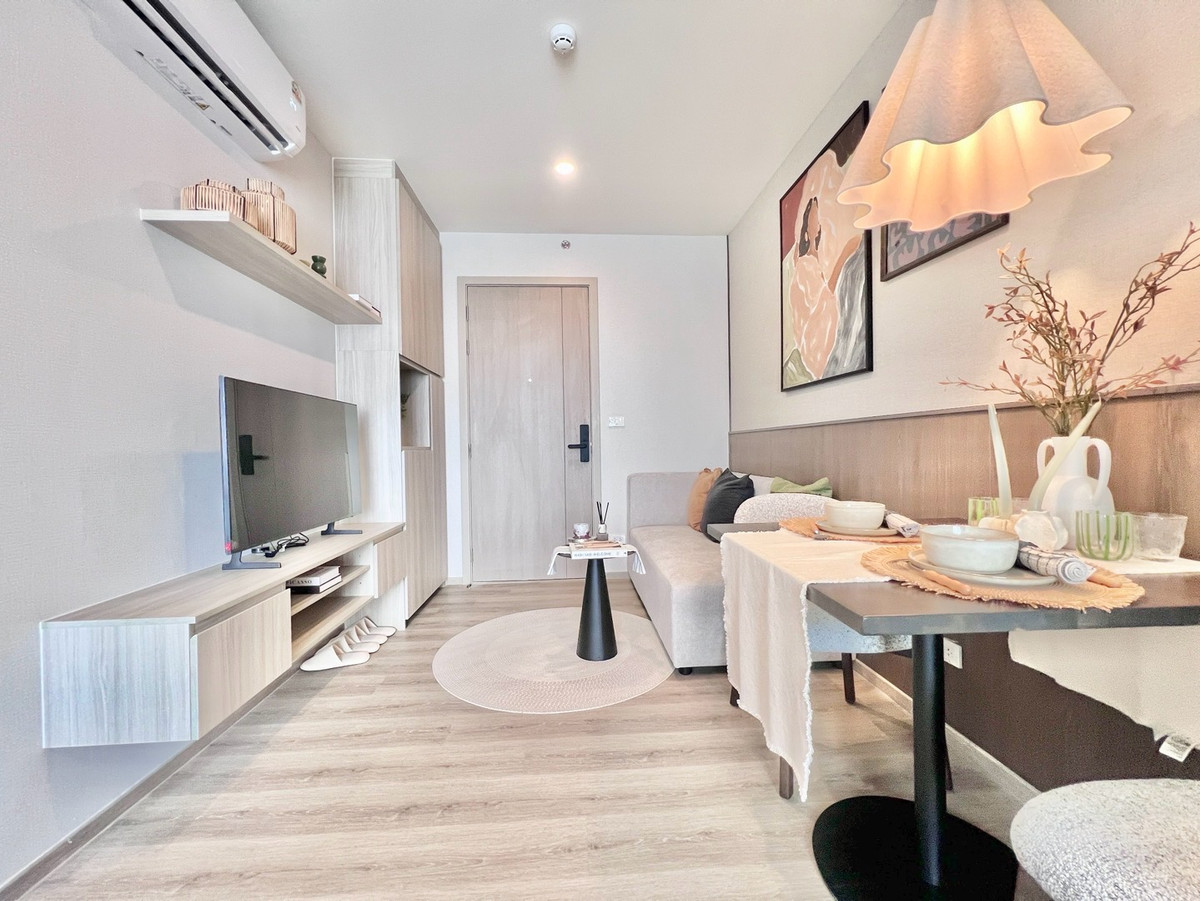 For SaleCondoBangna, Bearing, Lasalle : Urgent sale 🔥 popular at Save One Go market  New condo ready to move in, Bangna location, near the BTS.