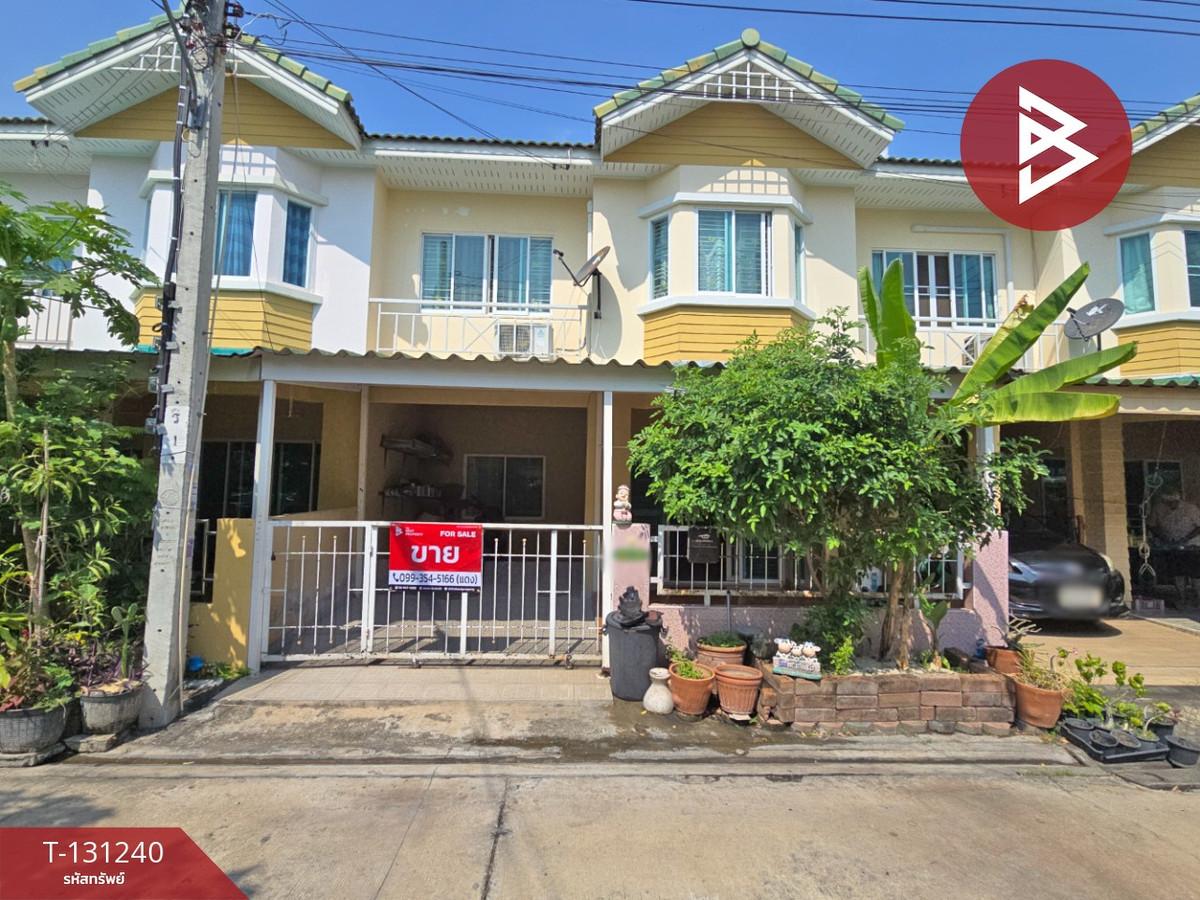 For SaleTownhomeRama 2, Bang Khun Thian : Townhouse for sale Pisan Village, Bang Kradi, Project 2, Bangkok