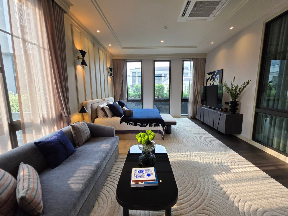 ขายบ้านพัฒนาการ ศรีนครินทร์ : Connoisseur Pattanakarn 32: 210.2 sqwah  952sqm. 6bed 7bath Fully Furnished 169,000,000 Am: 0656199198