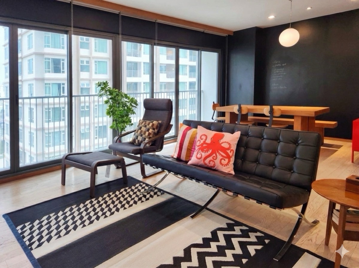 For SaleCondoSukhumvit, Asoke, Thonglor : Condo for sale in Thonglor, 100 sq m, 2 bedrooms, plus Noble Solo Thonglor, noble solo thonglor