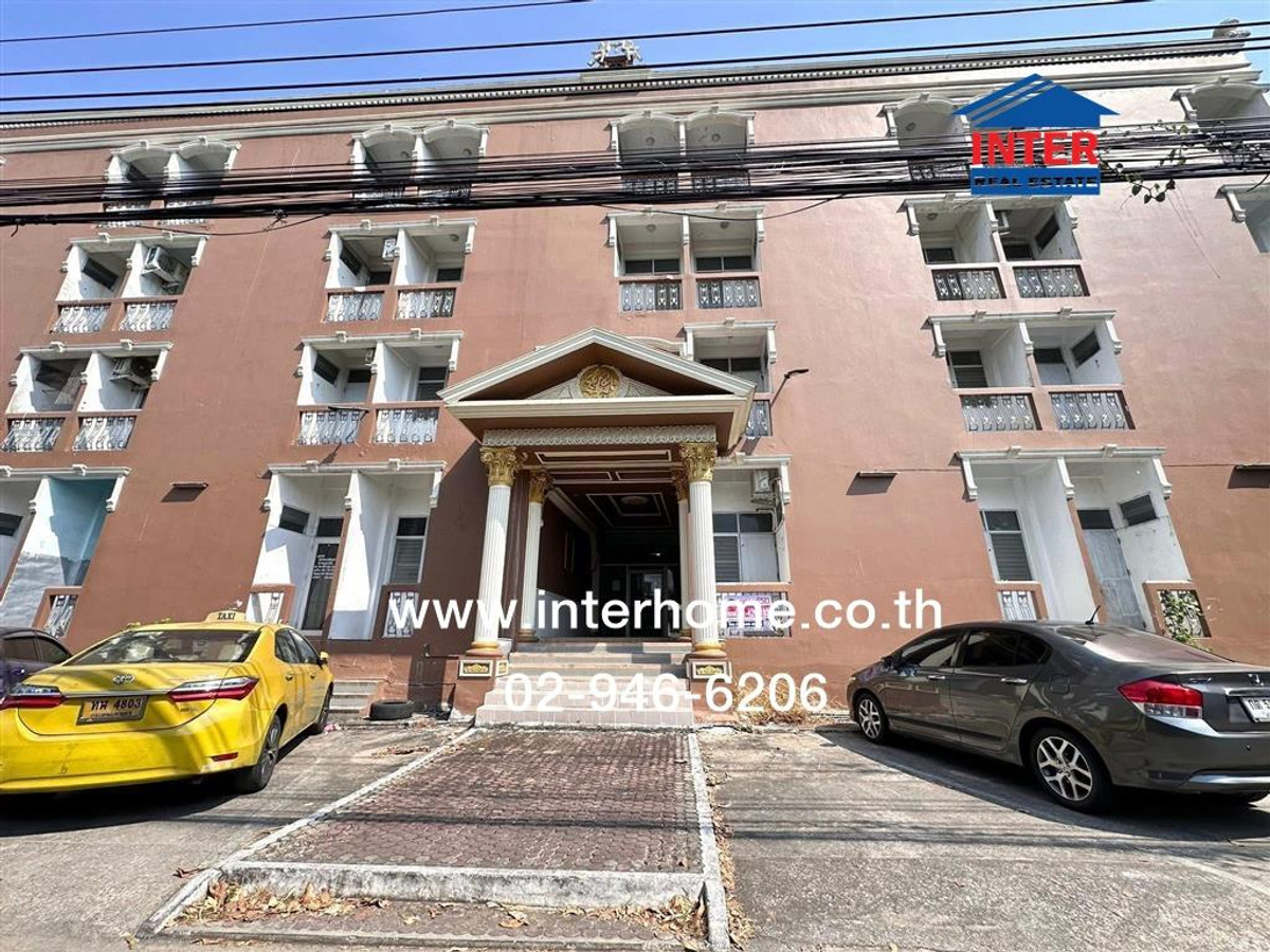 ขายลาดพร้าว101 แฮปปี้แลนด์ : อพาร์ทเม้นท์ 4 ชั้น 196 ตร.ว. อพาร์ทเม้นท์ ซอยลาดพร้าว117 ถนนลาดพร้าว ถนนรามคำแหง เขตบางกะปิ กรุงเทพมหานคร