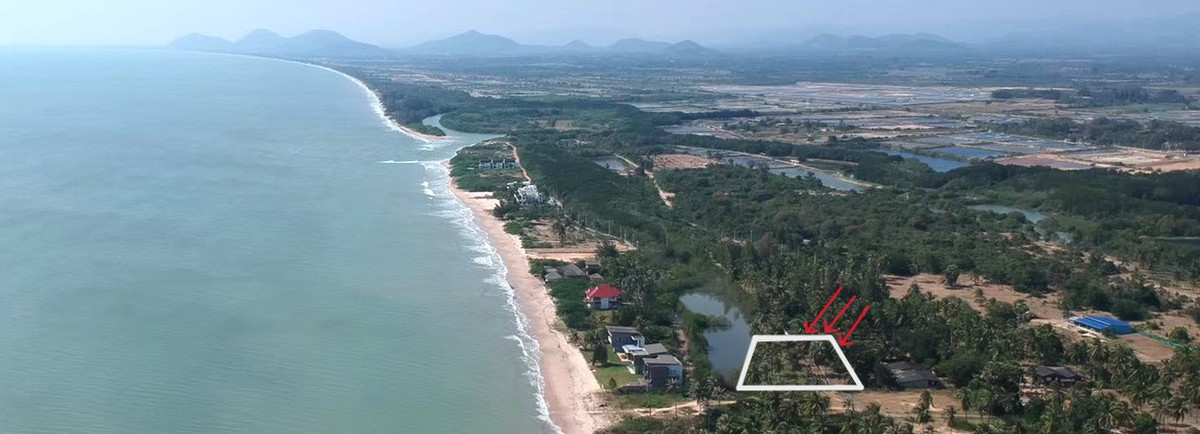 For SaleLandHuahin, Prachuap Khiri Khan, Pran Buri : seaside land  For vacation homes  Bo Nok-Kui Buri Prachuap Khiri Khan