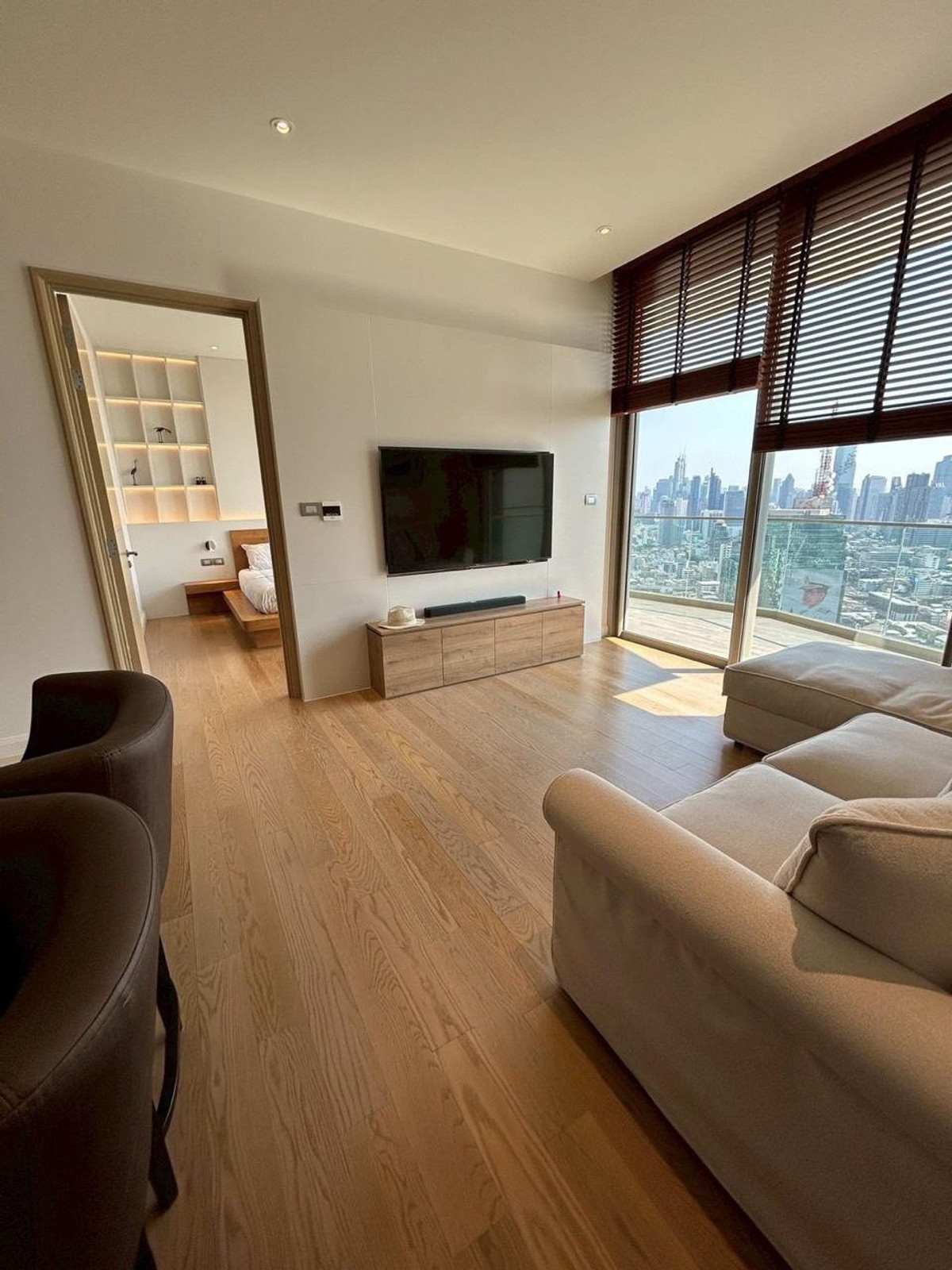 For RentCondoWongwianyai, Charoennakor : ✨ Magnolias Icon Siam- Luxury condo 1 bedroom 🔥65k, high floor, fully furnished.