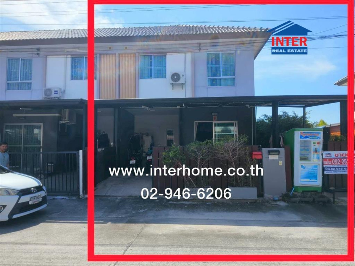 For SaleTownhome : ทาวน์เฮ้าส์ 2 ชั้น 24 ตร.ว. หมู่บ้านพฤกษา106 บางปู-ตำหรุ ใกล้ขนส่งบางปู ถนนสุขุมวิทสายเก่า ถนนคลองขุด ถนนตำหรุ-บางพลี เมืองสมุทรปราการ สมุทรปราการ