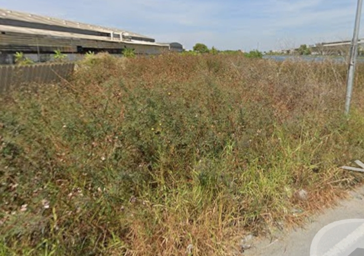 For SaleLandSamut Prakan,Samrong : Land for sale, purple layout, Bang Sao Thong, Samut Prakan, size over 57 rai, suitable for a factory, warehouse, near Suvarnabhumi Airport.