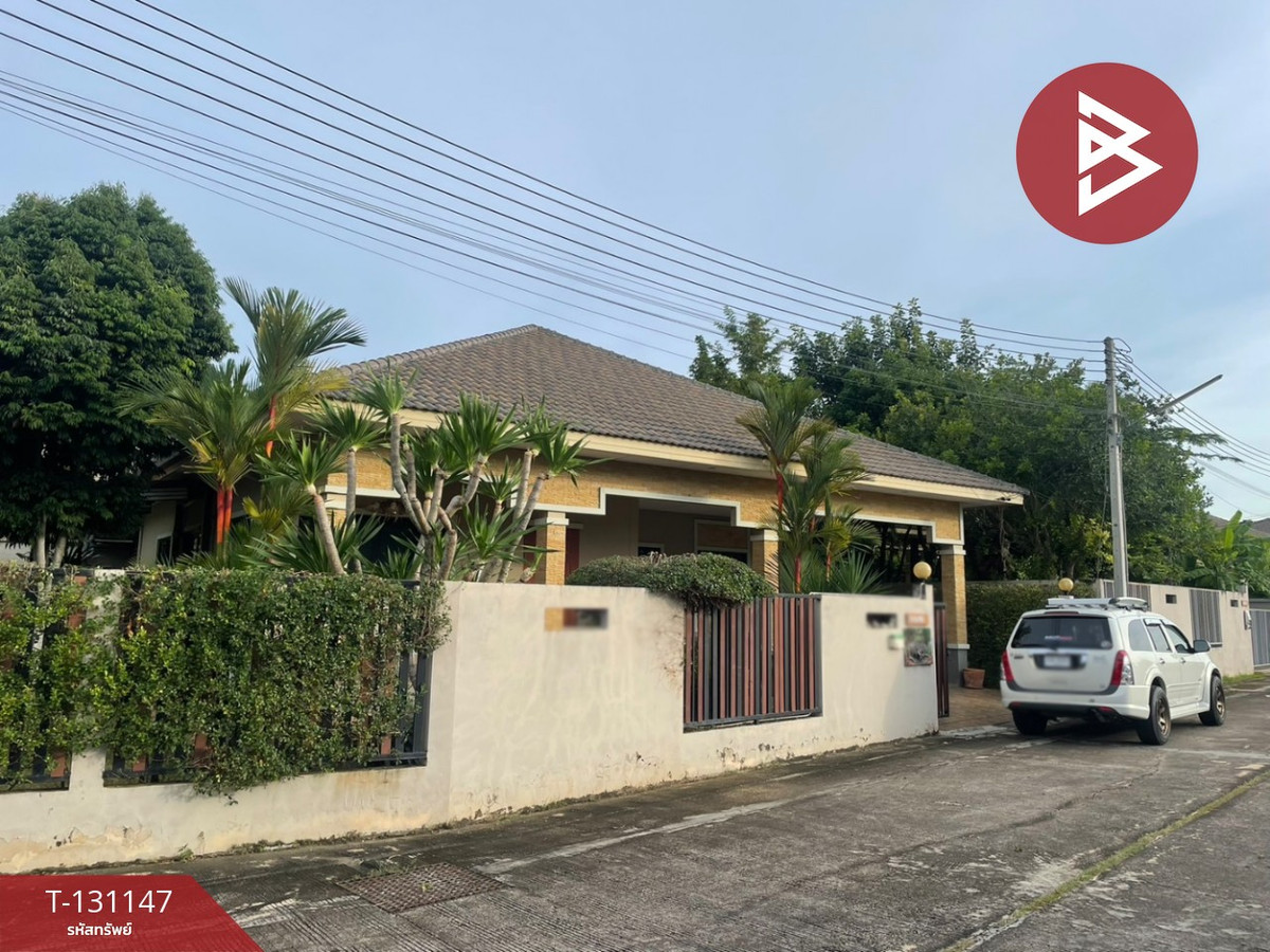 For SaleHousePattaya, Bangsaen, Chonburi : Single house for sale Navy House Village 36, Sattahip, Chonburi