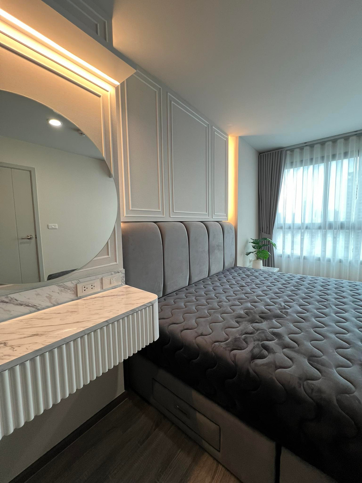 For RentCondoSiam Paragon ,Chulalongkorn,Samyan : +++Urgent rent, new room!! ** Ideo Chula-Samyan** 1 bedroom, 1 bathroom, size 41.50 sq m., fully furnished, ready to move in+++