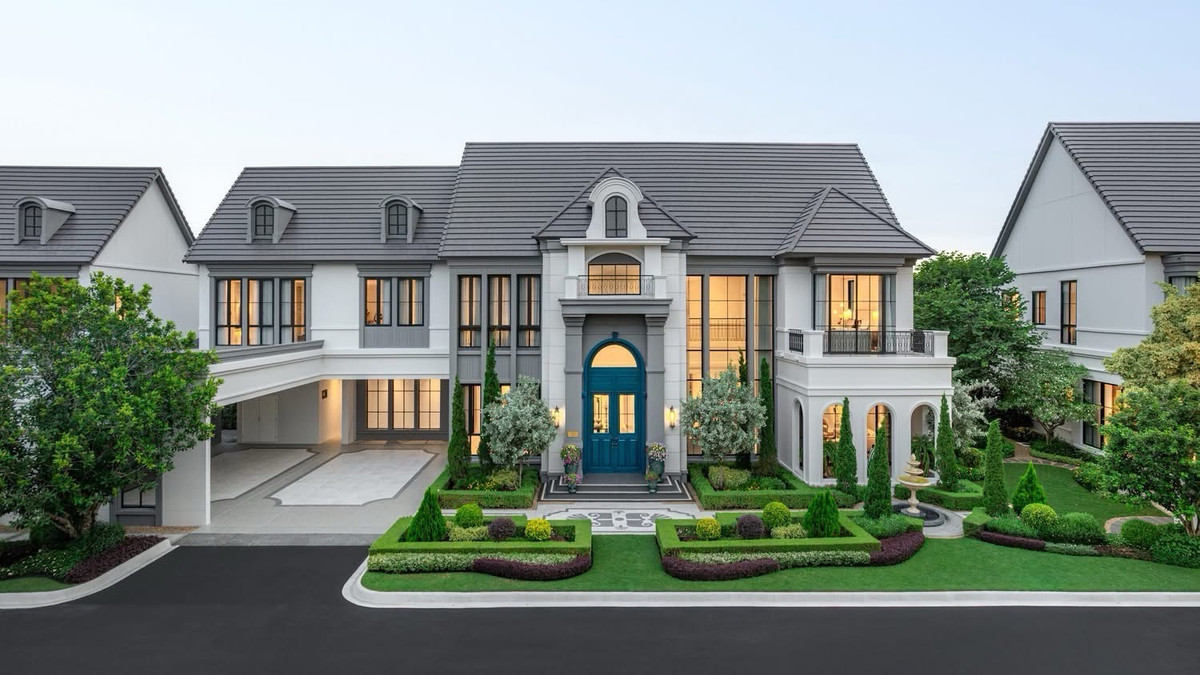 For SaleHousePattanakan, Srinakarin : ✅✅VVIP Narasiri Victoire Krungthep Kitha size 453 Sq.m 4 bed 5 bath starting at 65 million baht | 🏆⭐️Private Appointment 086-795-9997