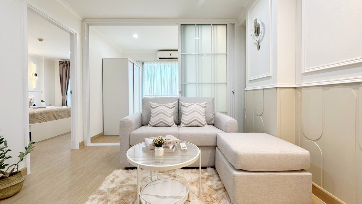 For SaleCondoRamkhamhaeng, Hua Mak : 🏙️ Lumpini Condo, 2 bedrooms, near BTS II, Lumpini Ville Ramkhamhaeng 26 🌷🌷 High floor, breathable, comfortable, price only 2,299,000 baht ✨✨