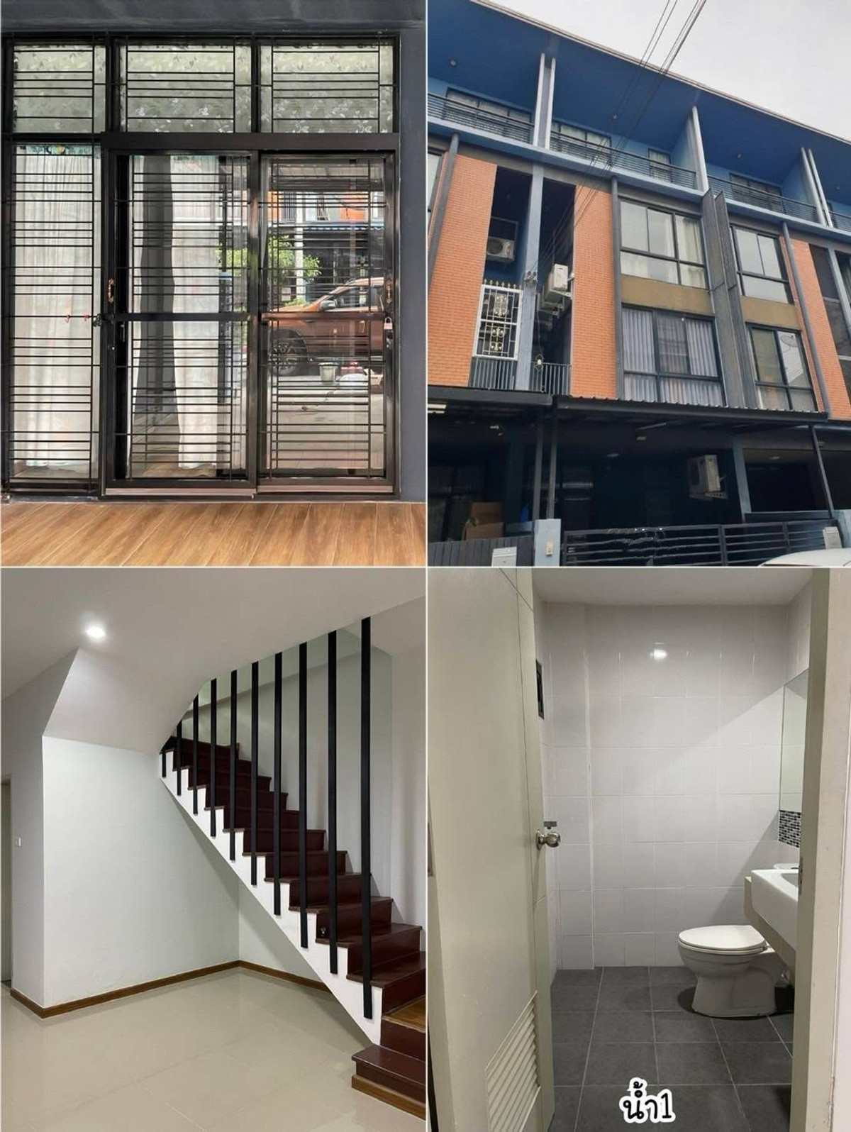 For RentTownhomeChaengwatana, Muangthong : Townhome/home office for rent, 3.5 floors, Haus Soi Chaengwattana 35, next to the Pink Skytrain, 500 m.