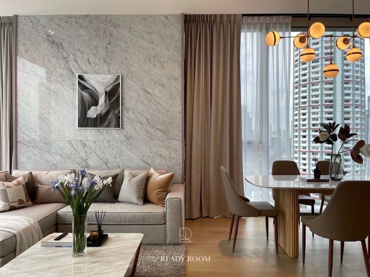 For RentCondoSukhumvit, Asoke, Thonglor : 🔹The Strand Thonglor🔹 • 2 bedrooms 2 bathrooms • Floor : 17 • Size : 91 sq.m.