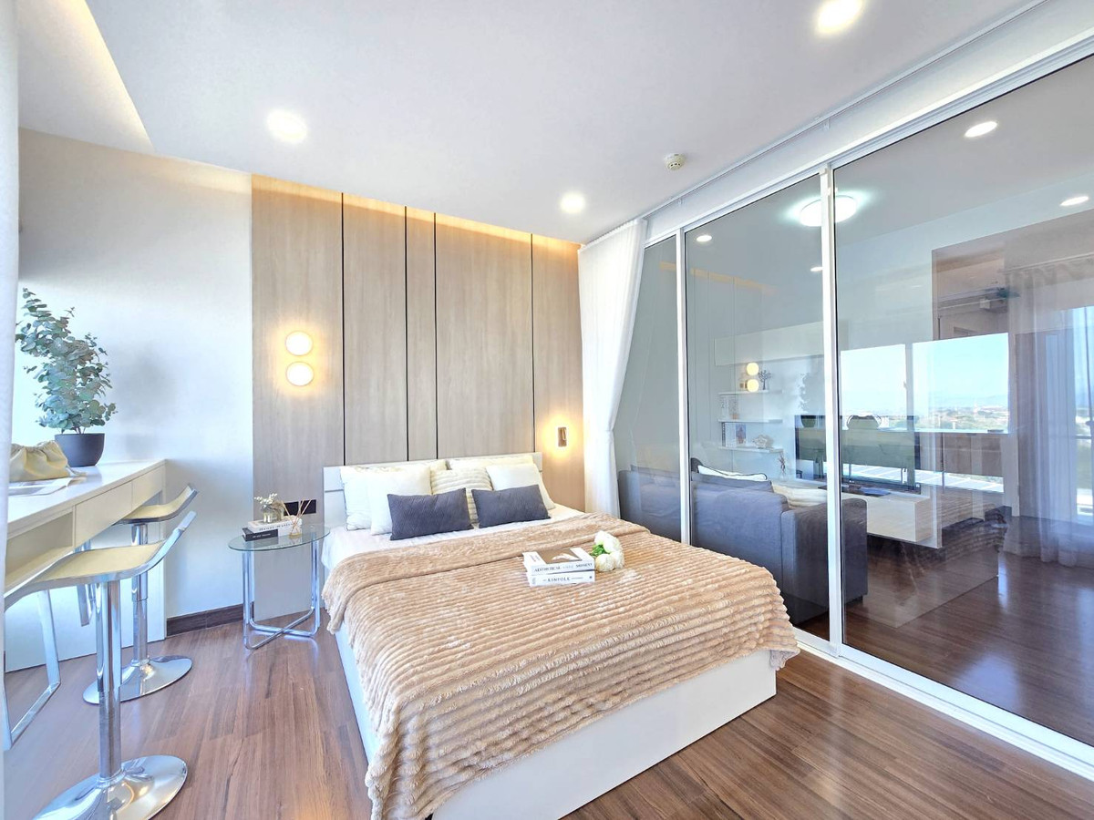 ให้เช่าคอนโดเชียงใหม่ : Supalai Monte 2 ห้องรีโนเวทใหม่ กั้นห้องนอนเป็นสัดส่วน คอนโดพร้อมเข้าอยู่ ทำเลเยื้องเซ็นทรัลเฟสติวัล