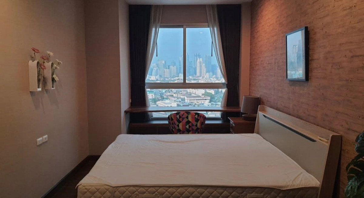 ให้เช่าคอนโดสาทร นราธิวาส : ให้เช่า 🔥 Supalai Lite Sathorn - Charoenrat 🔥 เฟอร์นิเจอร์ และ เครื่องใช้ไฟฟ้าครบ ใกล้ BTS สุรศักดิ์