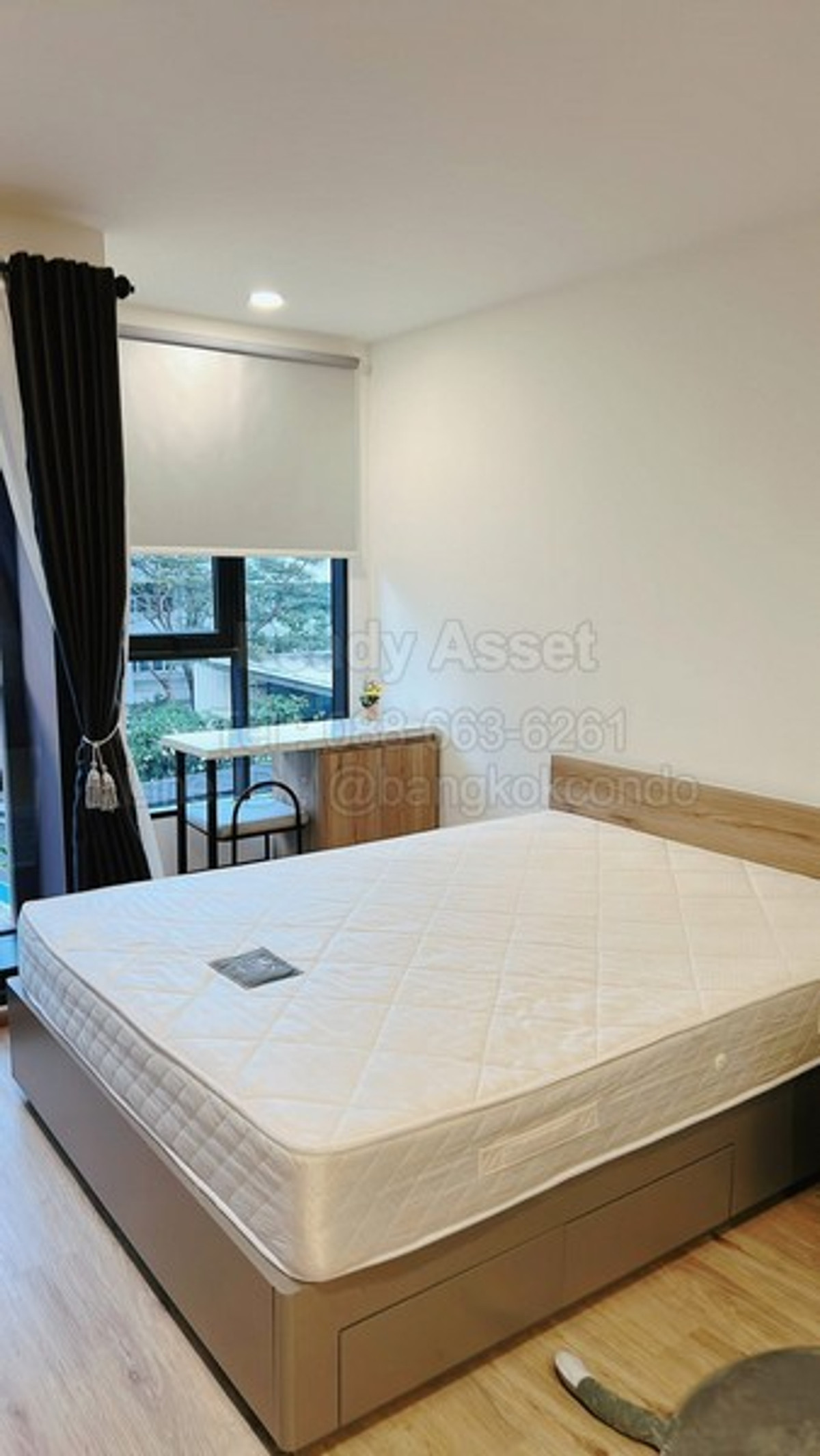 For RentCondoChaengwatana, Muangthong : CR6901-0016 Condo for rent Wonder Kaset 24.5 sq m 1 bedroom 5th floor quiet corner unit