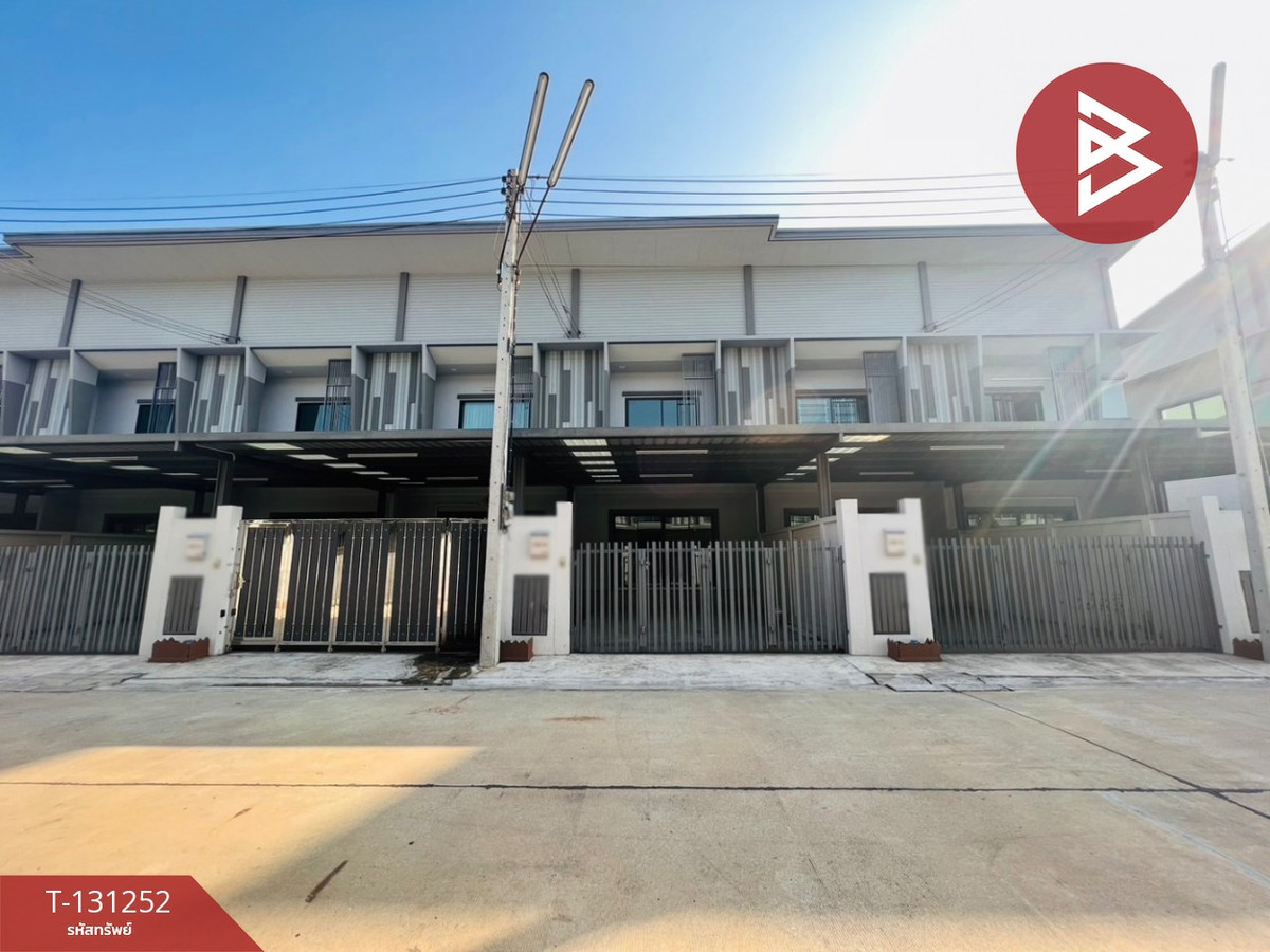 For SaleTownhomeSamut Songkhram : 2-story townhouse for sale, area 25 sq m, Amphawa, Samut Songkhram.