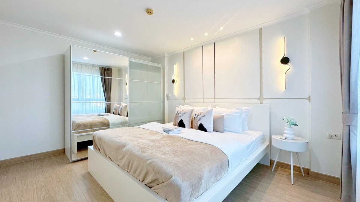 For SaleCondoRamkhamhaeng, Hua Mak : 🏙️ Lumpini Condo, 2 bedrooms, near BTS II, Lumpini Ville Ramkhamhaeng 26 🌷🌷 High floor, breathable, comfortable, price only 2,299,000 baht ✨✨