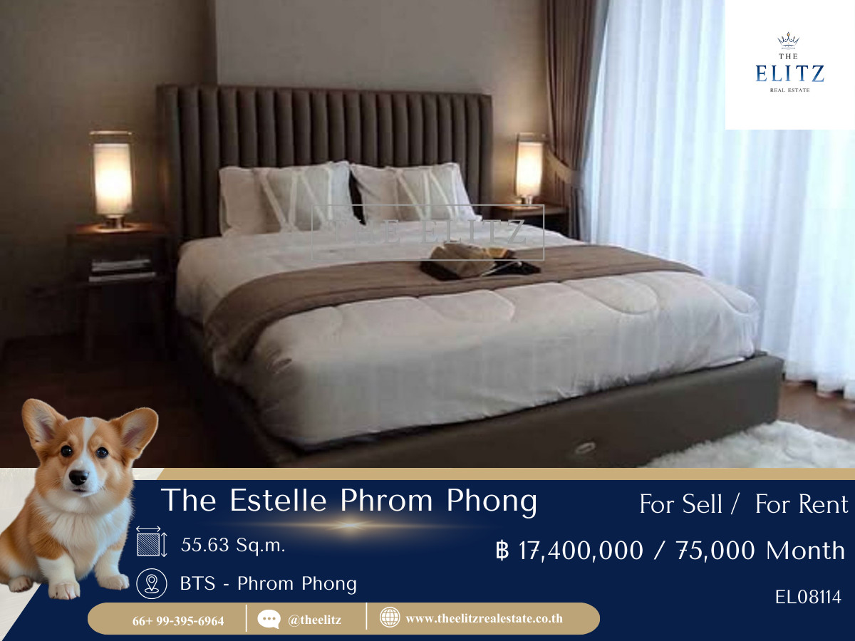 CondoSukhumvit, Asoke, Thonglor : ✨ Luxury Sanctuary for You ✨ The Estelle Phrom Phong, a condo that meets the lifestyle needs of high-end animal lovers 🎉