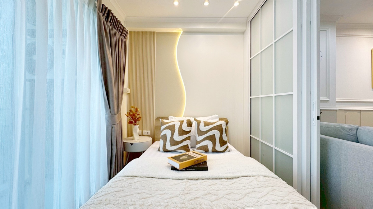 For SaleCondoRamkhamhaeng, Hua Mak : 🏙️ Lumpini Condo, 2 bedrooms, near BTS II, Lumpini Ville Ramkhamhaeng 26 🌷🌷 High floor, breathable, comfortable, price only 2,299,000 baht ✨✨