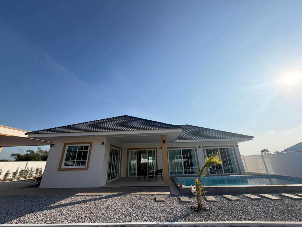 ขายบ้านหัวหิน ประจวบคีรีขันธ์ : ขาย บ้านเดี่ยว MJ HOUSE by บ้านสบายใจ หัวหิน 209 ตรม 1 ไร่ 10 งาน ใกล้ ชายหาดหัวหิน