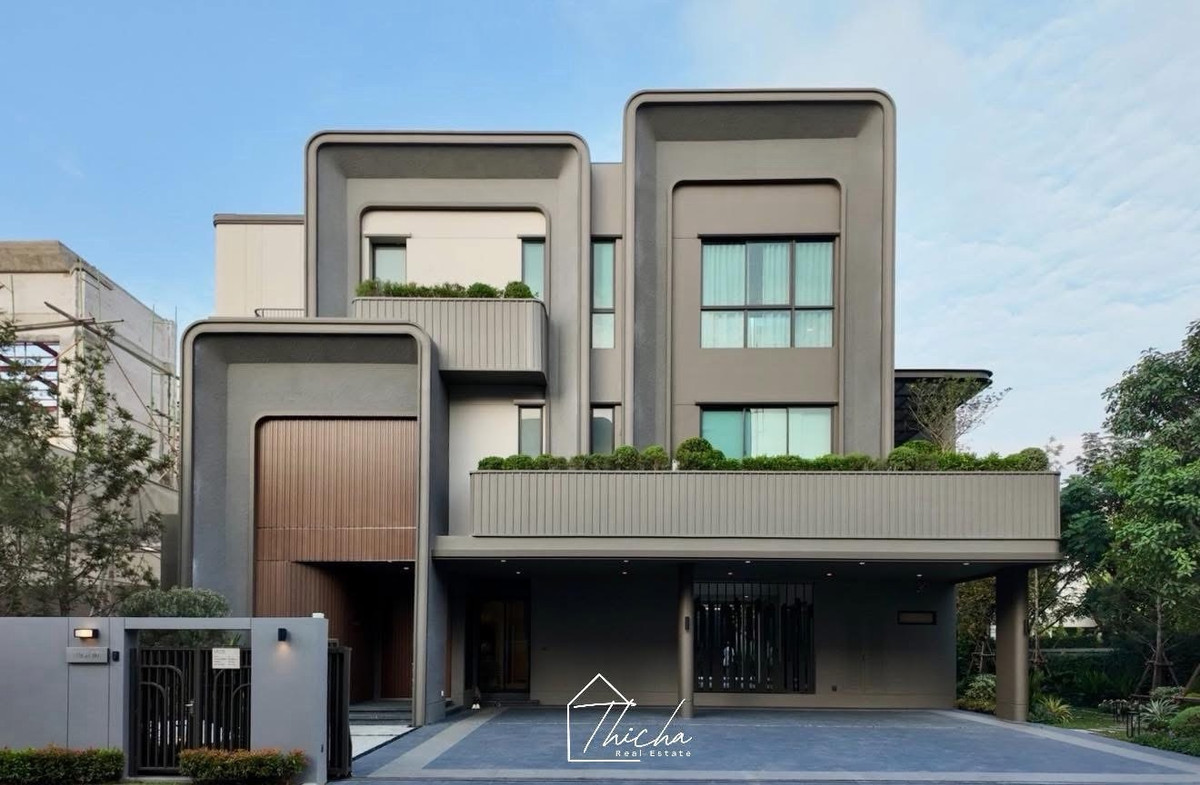 ขายบ้านแจ้งวัฒนะ เมืองทอง : แกรนด์ บางกอก บูเลอวาร์ด ดอนเมือง-แจ้งวัฒนะ 
คฤหาสน์ 𝟯 ชั้น สไตล์ 𝗠𝗼𝗱𝗲𝗿𝗻 𝗔𝗿𝗰𝗵 𝗥𝗲𝘃𝗶𝘃𝗮𝗹