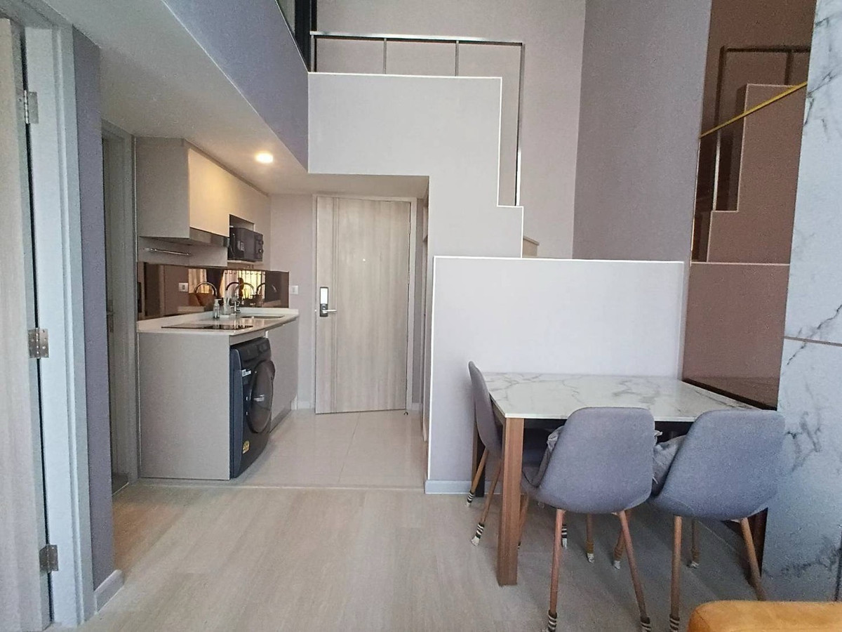 ให้เช่าคอนโดสาทร นราธิวาส : 🏙 [For Rent] **ห้องว่างพร้อมชม** ปล่อยเช่าคอนโด Duplex ไนท์บริดจ์ ไพร์ม สาทร  (Knights Bridge Prime Sathorn)  🚄ใกล้รถไฟฟ้า BTS ช่องนนทรี  แต่งครบพร้อมอยู่✨ 