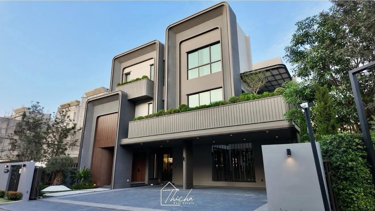 ขายบ้านแจ้งวัฒนะ เมืองทอง : แกรนด์ บางกอก บูเลอวาร์ด ดอนเมือง-แจ้งวัฒนะ คฤหาสน์ 𝟯 ชั้น สไตล์ 𝗠𝗼𝗱𝗲𝗿𝗻 𝗔𝗿𝗰𝗵 𝗥𝗲𝘃𝗶𝘃𝗮𝗹