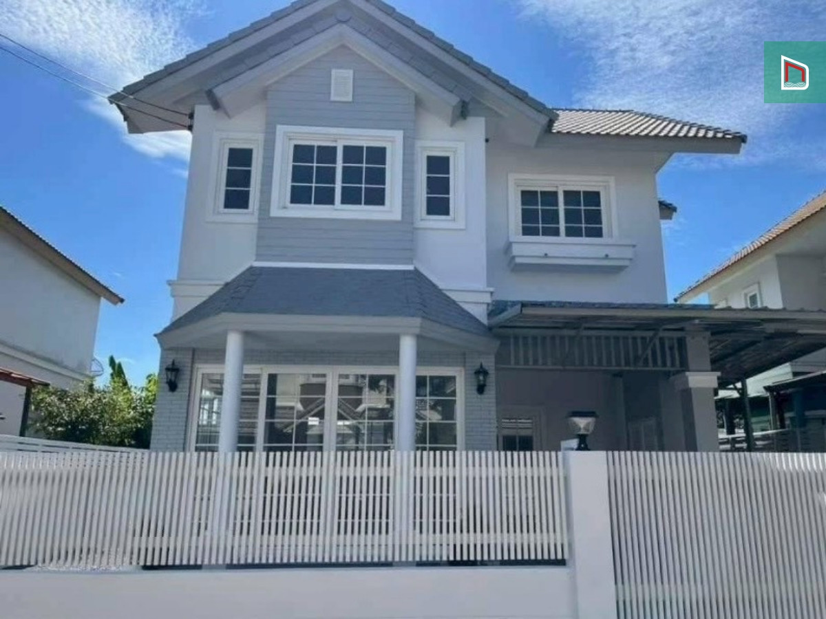 For SaleHouseNawamin, Ramindra : Single house, Neighbor Home Watcharaphon, Sam Wa Tawan Tok, Khlong Sam Wa District, 3 bedrooms, 3 bathrooms, 51.5 sq m, 5.19 million, usable area 153.8 sq m, newly renovated, ready to move in.