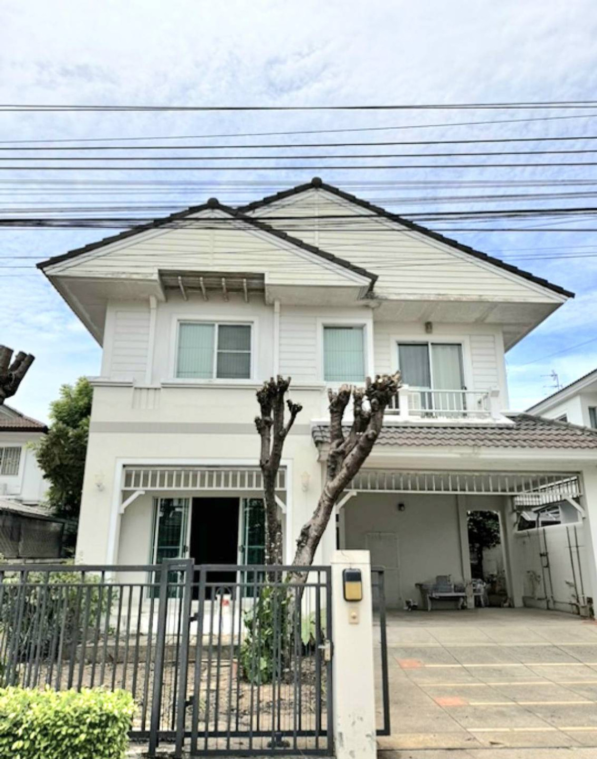 For RentHouseRama5, Ratchapruek, Bangkruai : For rent, Manthana Pinklao Rama 5, fully furnished. Ready to move in Next to Nakhon In Road Near Rama 5 roundabout