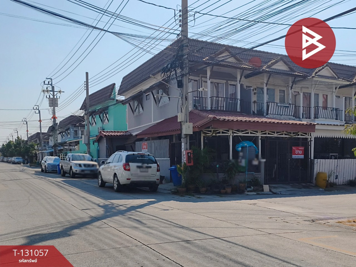 For SaleTownhomeSamut Prakan,Samrong : Townhouse for sale Nakhon Thong City Village, Khlong Asia, Phraek Sa Mai, Samut Prakan