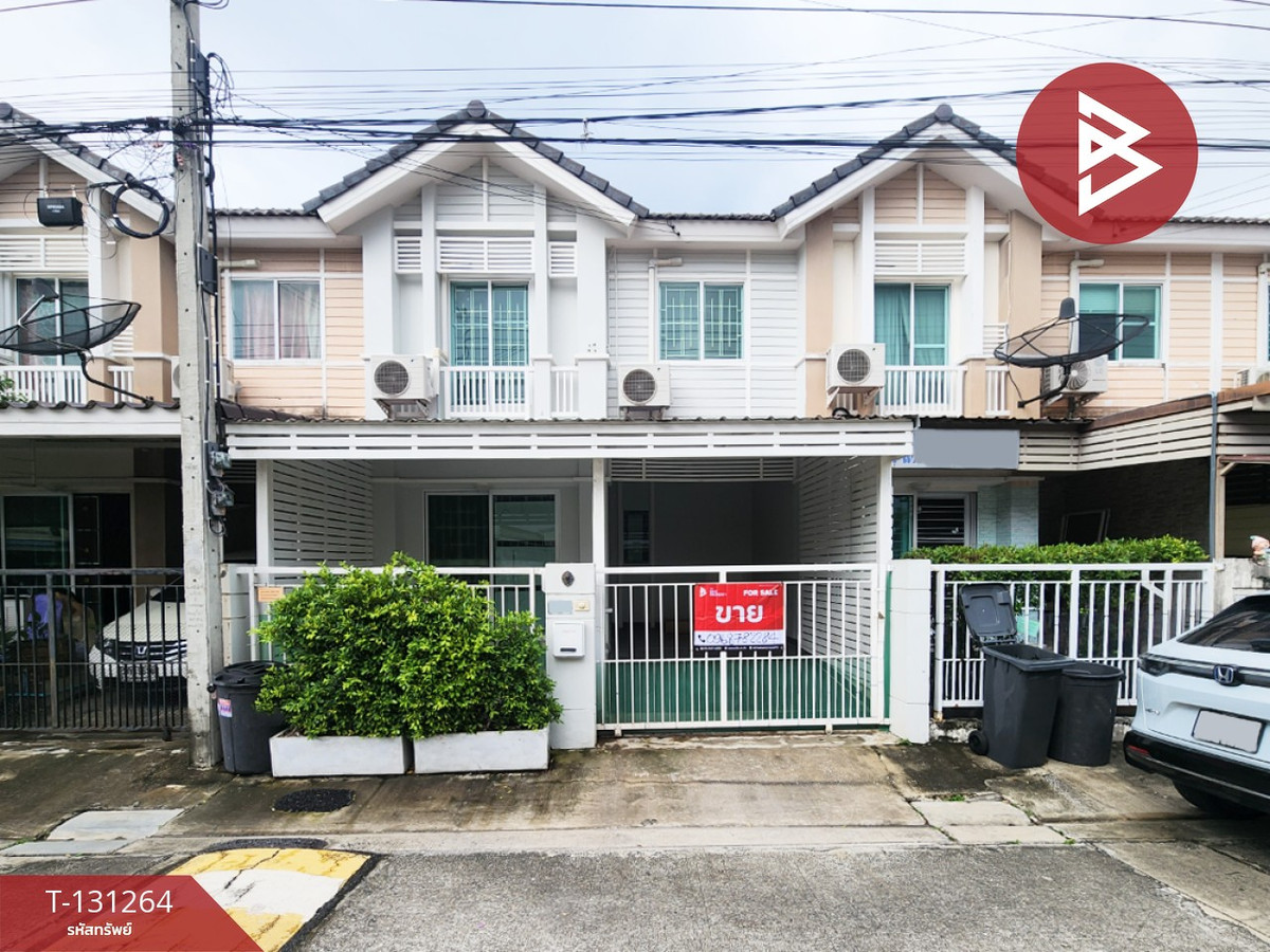 For SaleTownhomeSamut Prakan,Samrong : Townhouse for sale Pruksa Ville Village 38, King Kaew-Nam Daeng, Samut Prakan