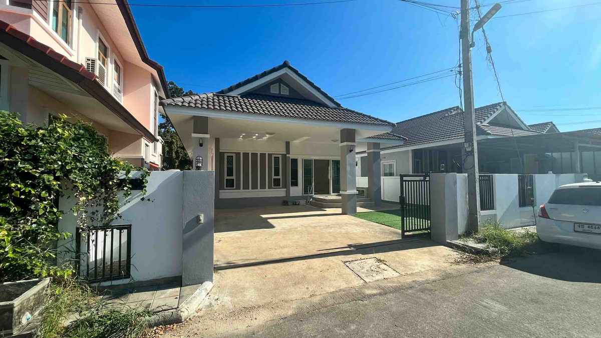 For SaleHouseChiang Mai : Single House for Sale near Kad Farang & SBS School – Hang Dong, Chiang Mai