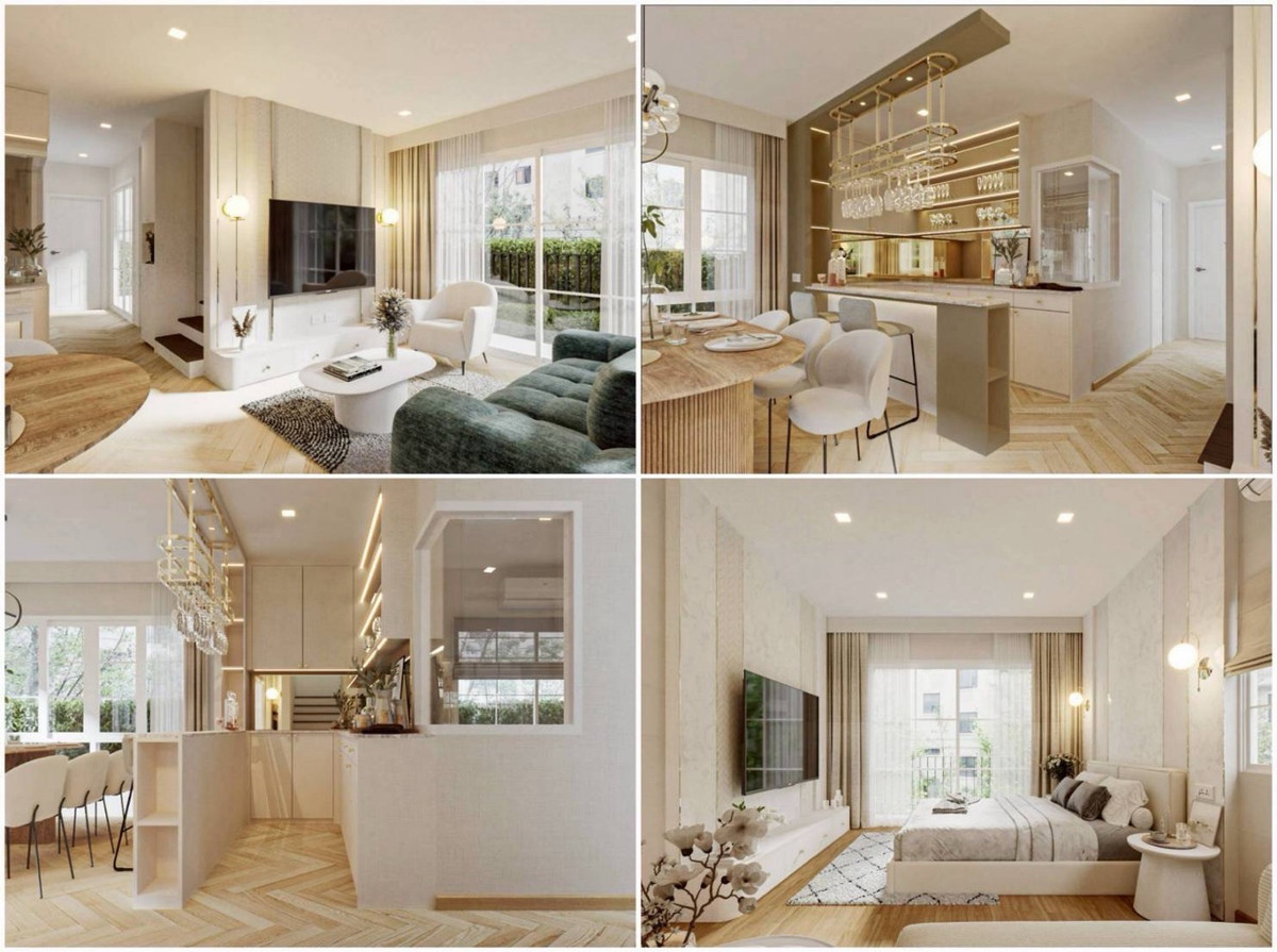 ให้เช่าบ้านสมุทรปราการ สำโรง : Grandio Bangna KM.5 Mega Bangna แตกแต่งใหม่ พร้อมอยู่ 