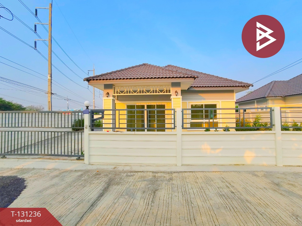 For SaleHouseRatchaburi : Single house for sale Phan Rangsi Village, Ban Pong, Ratchaburi, ready to move in.