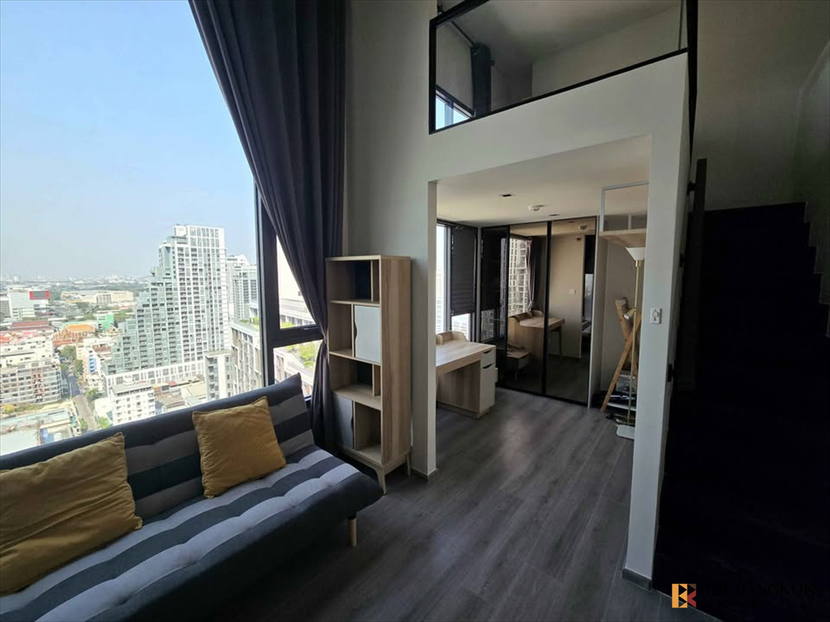 ขายคอนโดสะพานควาย จตุจักร : 🔥 Rare Duplex! ห้อง Loft Style The Reserve Phahol–Pradipat ดีมานด์สูง