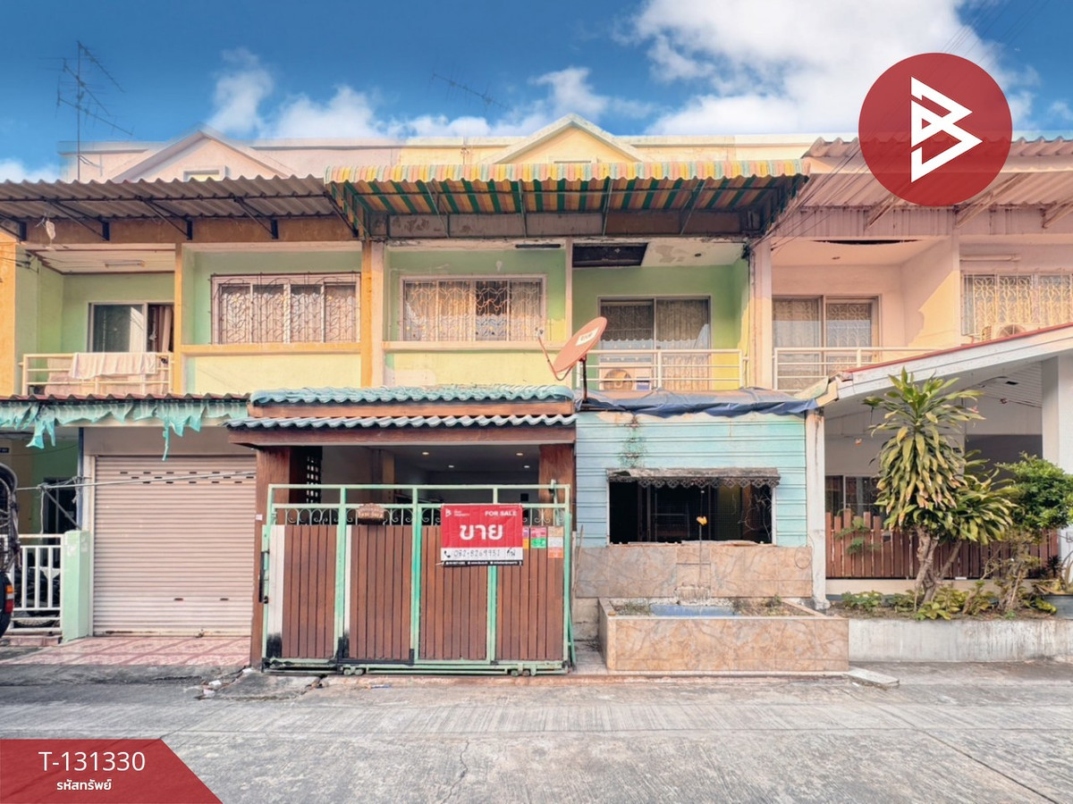 For SaleTownhomeSamut Prakan,Samrong : Townhouse for sale Wiset Suk Nakhon Village 16, Pracha Uthit 90, Phra Samut Chedi, Samut Prakan