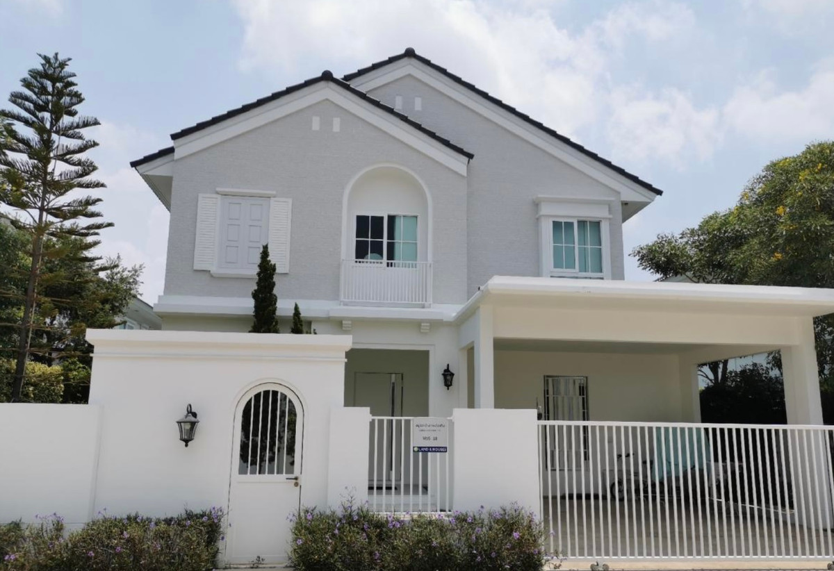 ให้เช่าบ้านบางนา แบริ่ง ลาซาล : เช่าบ้านเดี่ยว 2 ชั้น ม. ชัยพฤกษ์ บางนา กม.15 สวย หรูหรา พร้อมอยู่ สนใจแอตไลน์ครับ@841qqlnr