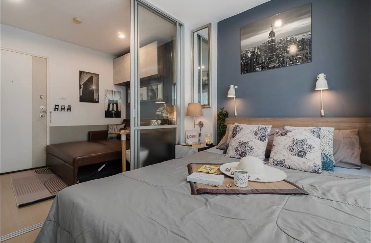 ขายคอนโดอ่อนนุช อุดมสุข : ขายด่วน 📍 Lumpini Ville On Nut 46 📍 เฟอร์นิเจอร์ และ เครื่องใช้ไฟฟ้าครบ ใกล้ MRT ศรีนุช 