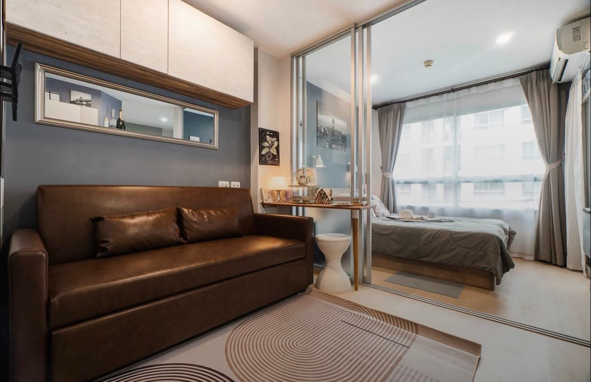 ขายคอนโดอ่อนนุช อุดมสุข : ขายด่วน 📍 Lumpini Ville On Nut 46 📍 เฟอร์นิเจอร์ และ เครื่องใช้ไฟฟ้าครบ ใกล้ MRT ศรีนุช 